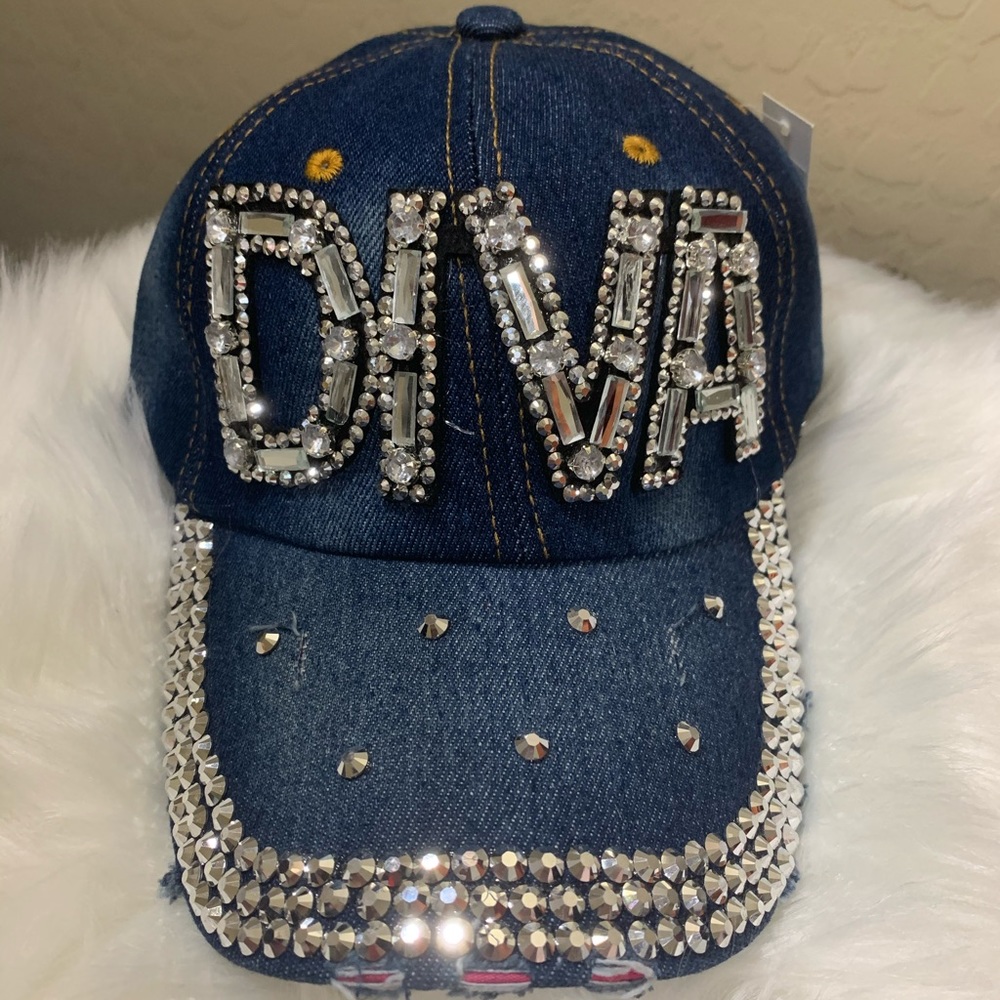Diva blinged hat